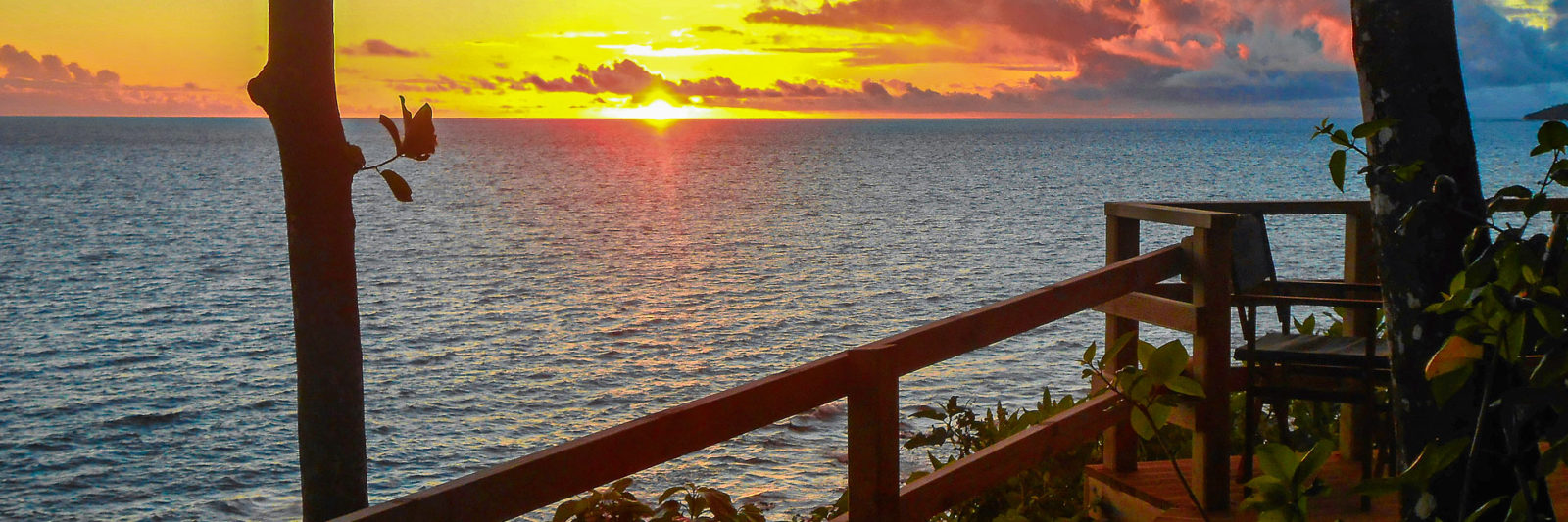 Private whale-watching deck